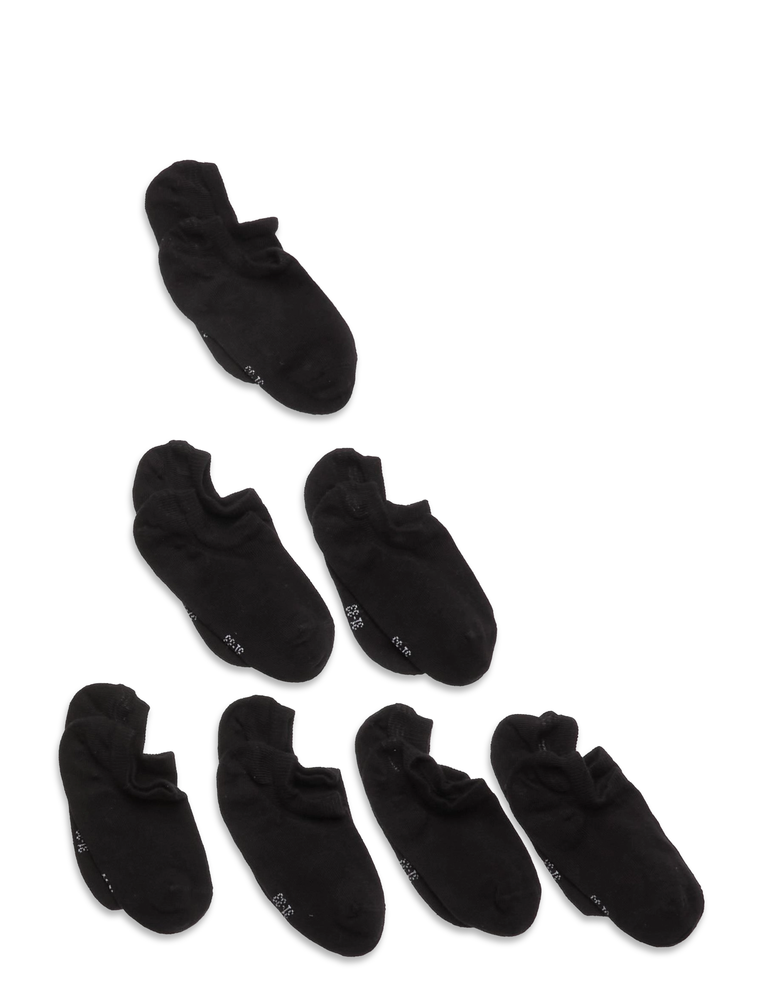 Black Ankel Sokker 7-pak Noos str. 34/36