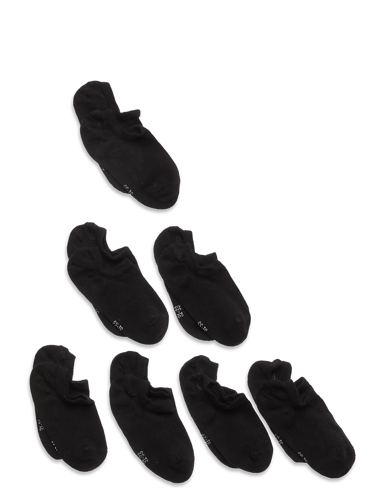 Black Ankel Sokker 7-pak Noos str. 34/36
