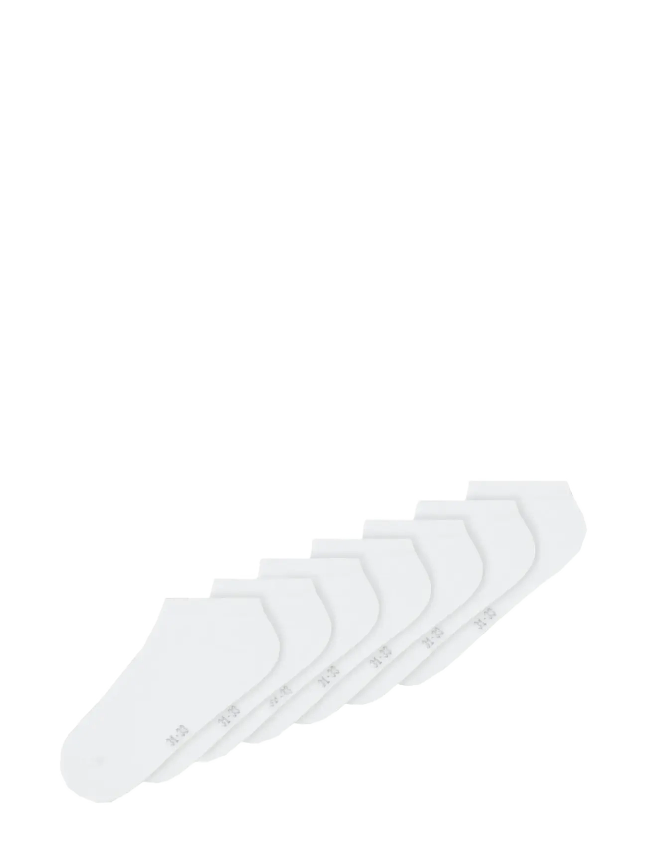 Bright White Ankel Sokker 7-Pak Noos str. 37/39