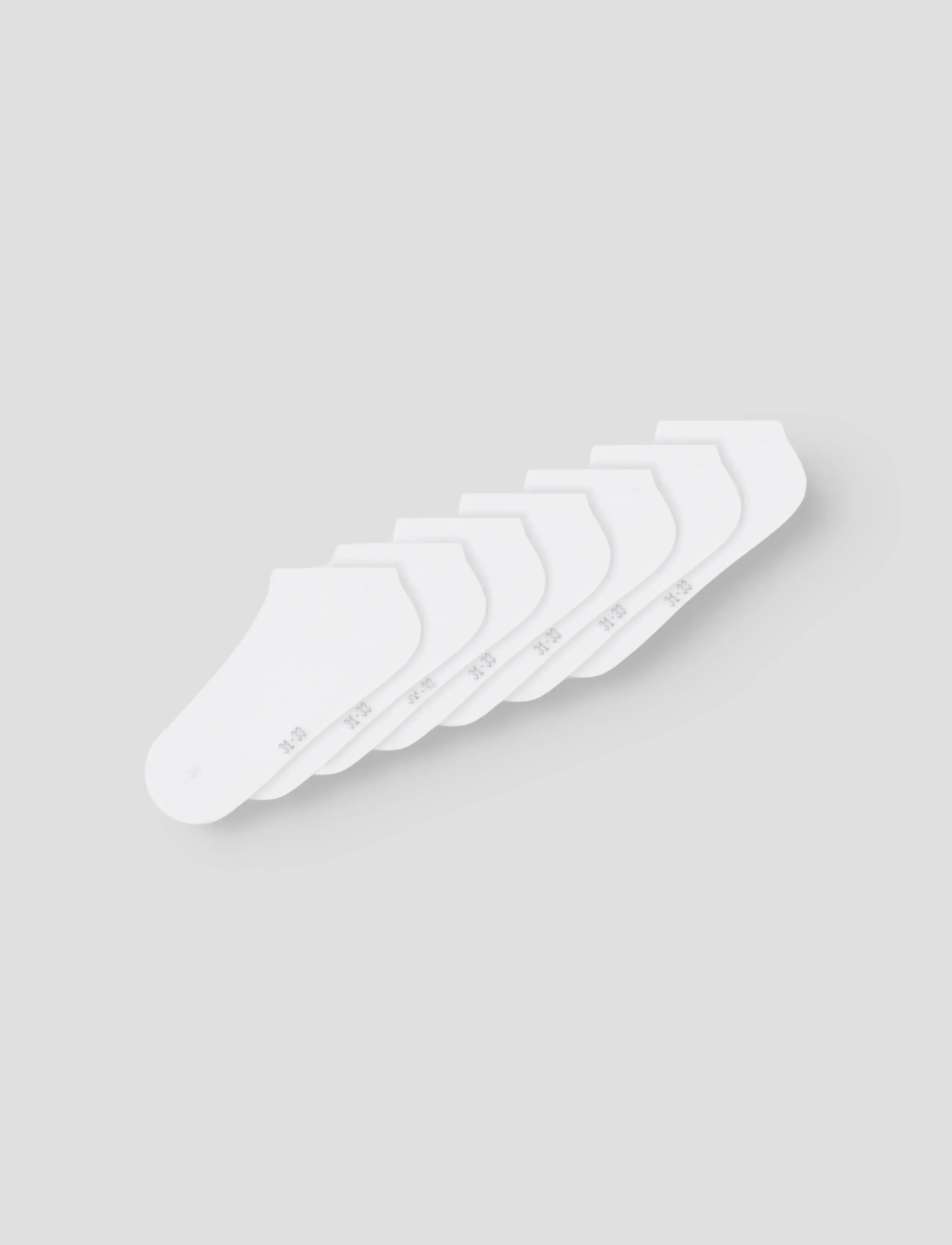 name it Nknancle 7P Solid Noos, 40-42, White, Sokker & Strømpebukser > Sokker, Børn