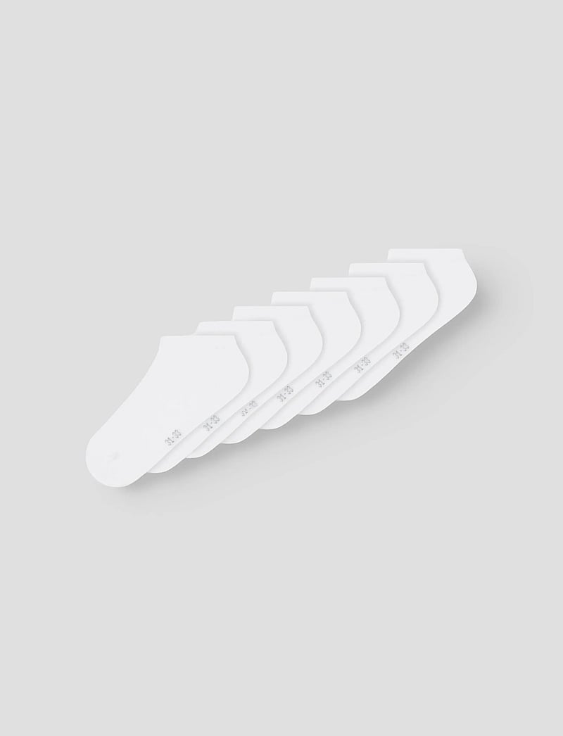 name it - NKNANCLE 7P SOLID NOOS - strümpfe - bright white - 1
