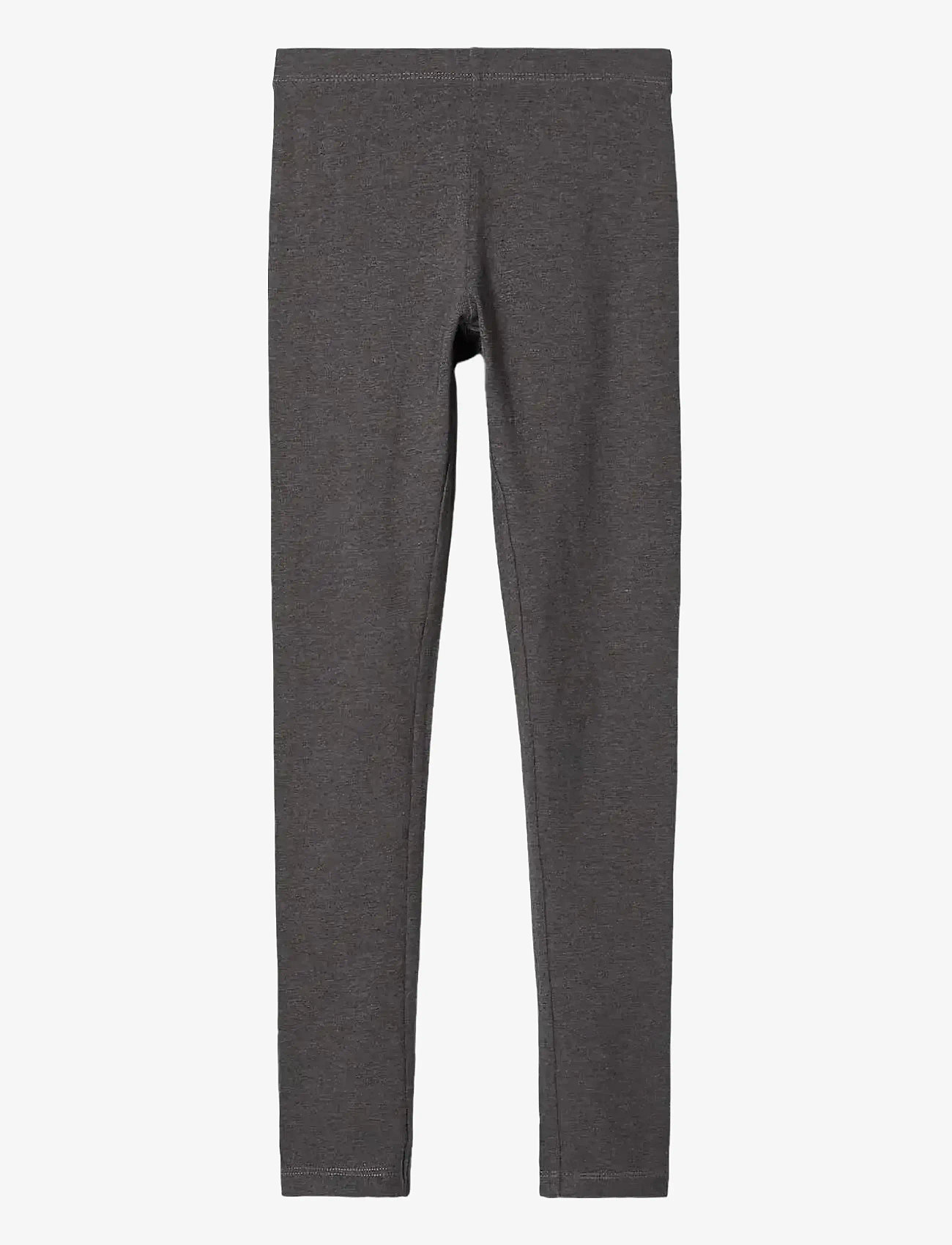 name it - NKFVIVIAN 2P LEGGING L NOOS - multipack leggings - dark grey melange - 1