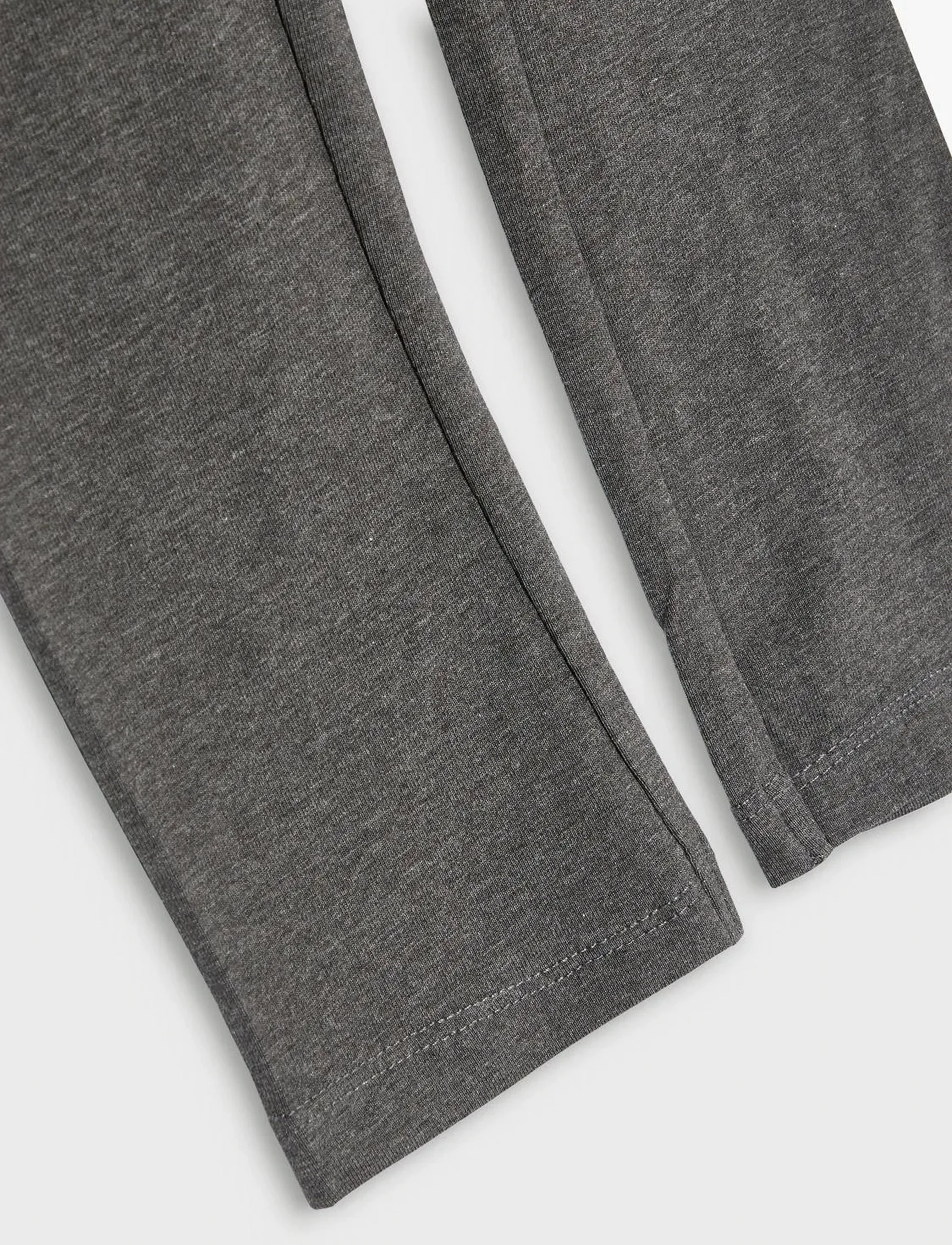 name it - NKFVIVIAN 2P LEGGING L NOOS - leggings - dark grey melange - 4