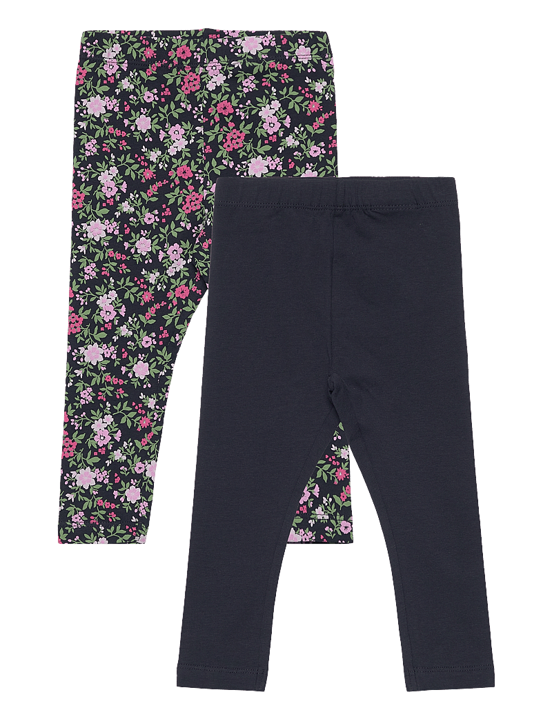 name it - NKFVIVIAN 2P AOP LEGGING NOOS - leginsy w opakowaniu zbiorczym - dark sapphire - 1