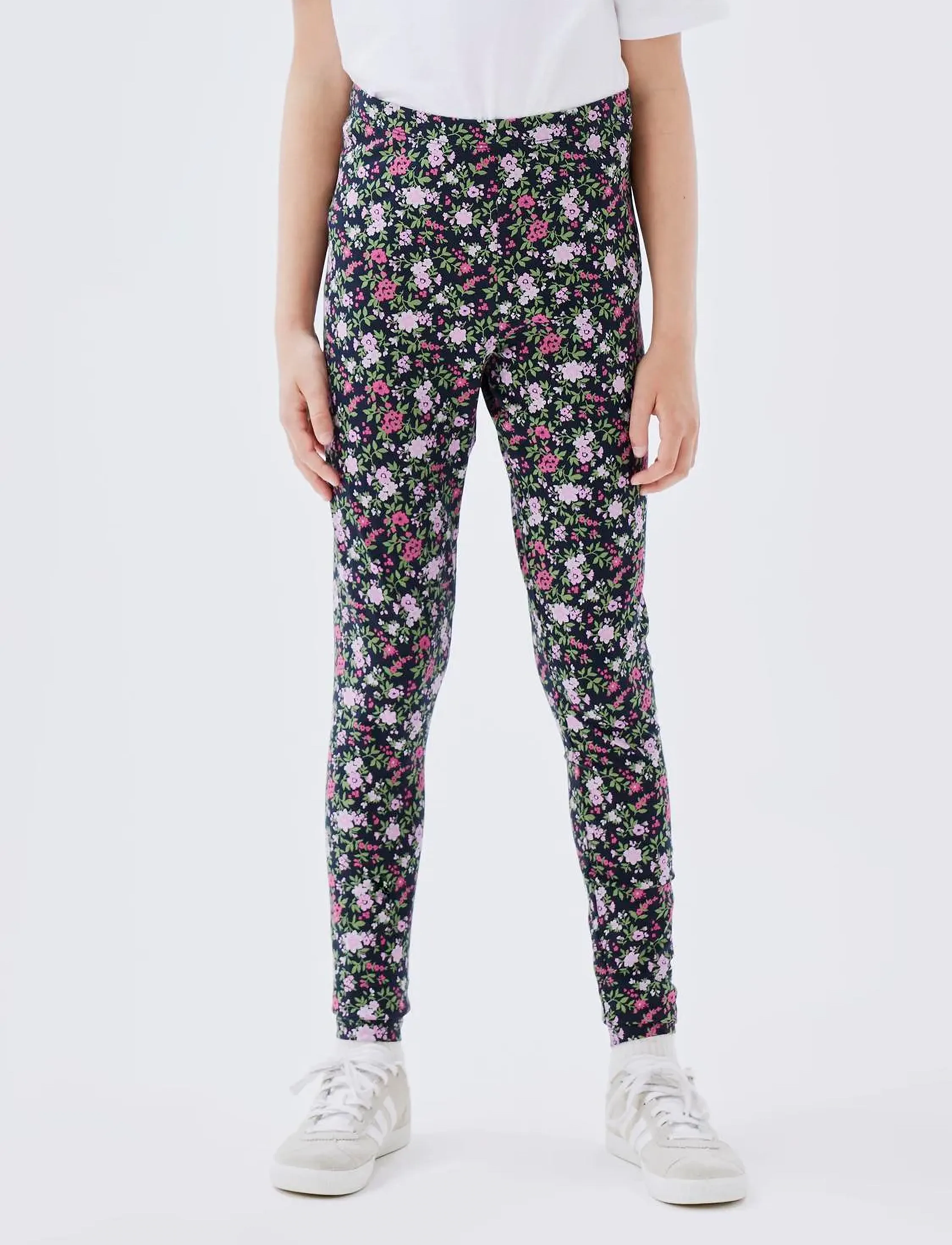 name it - NKFVIVIAN 2P AOP LEGGING NOOS - leggings í fjölpakka - dark sapphire - 2