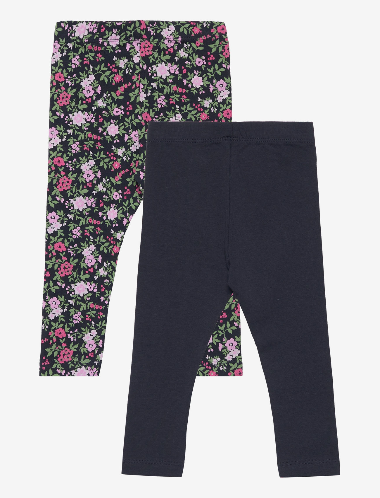 name it - NKFVIVIAN 2P AOP LEGGING NOOS - multipack leggings - dark sapphire - 3