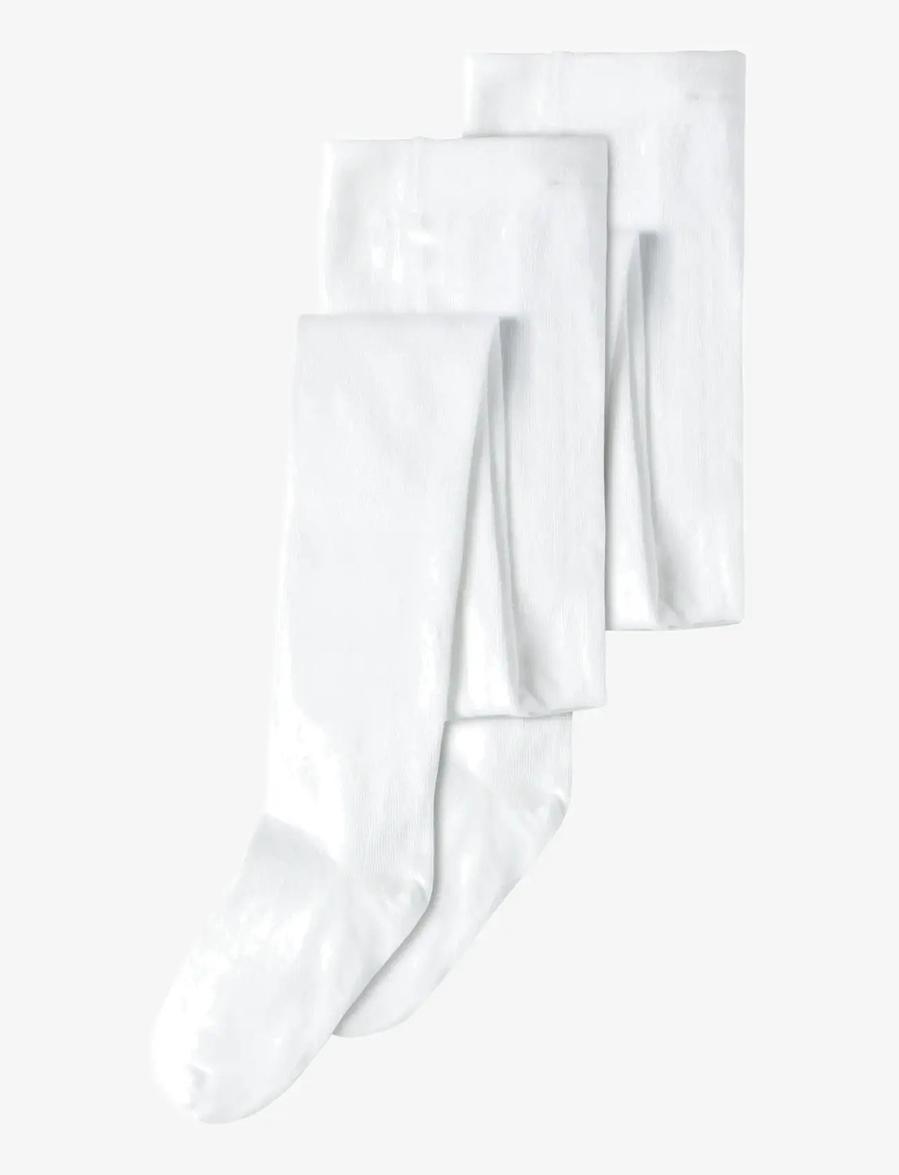 name it - NKNPANTYHOSE 2P SOLID NOOS - strømpebukser - bright white - 0