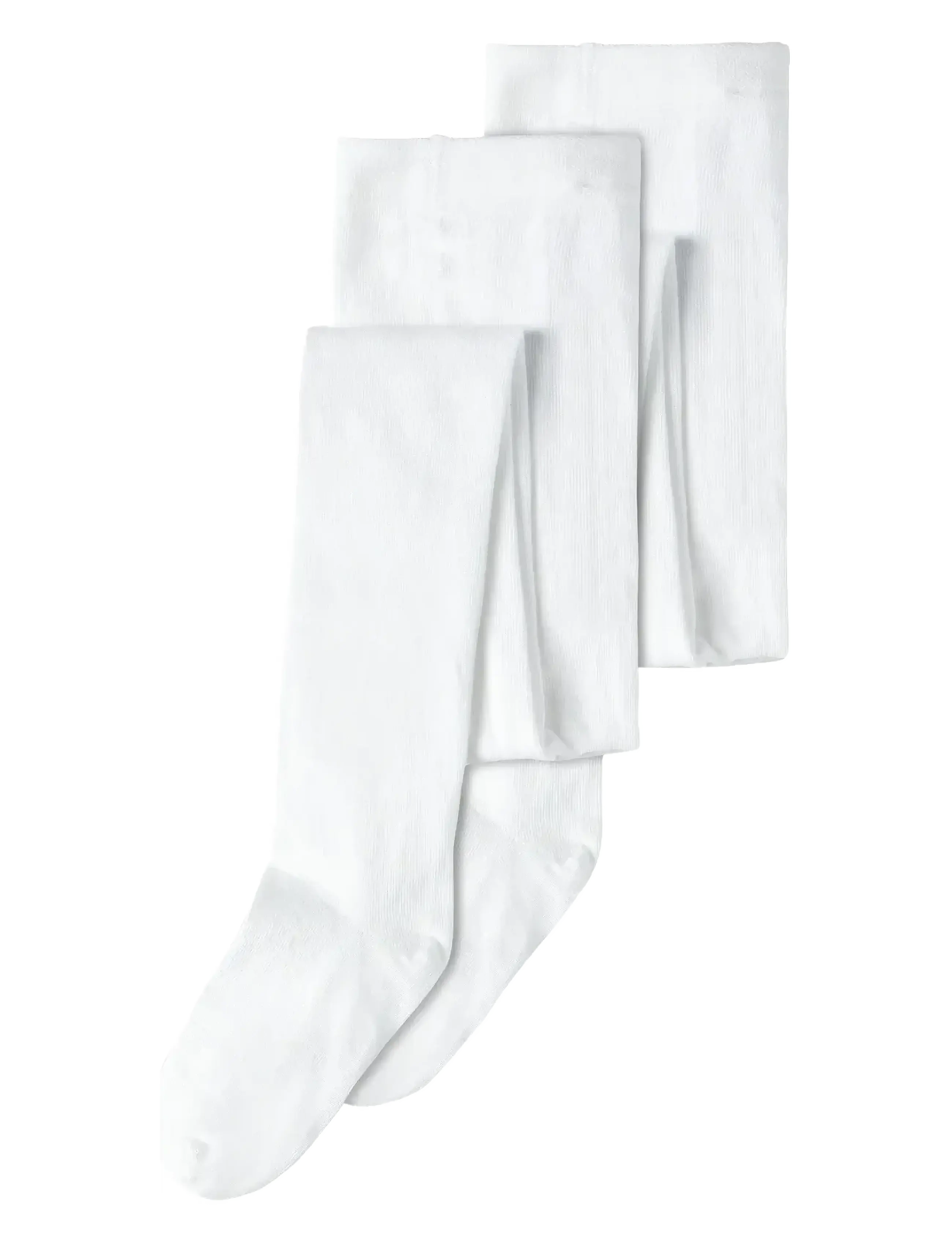 name it - NKNPANTYHOSE 2P SOLID NOOS - laveste priser - bright white - 2