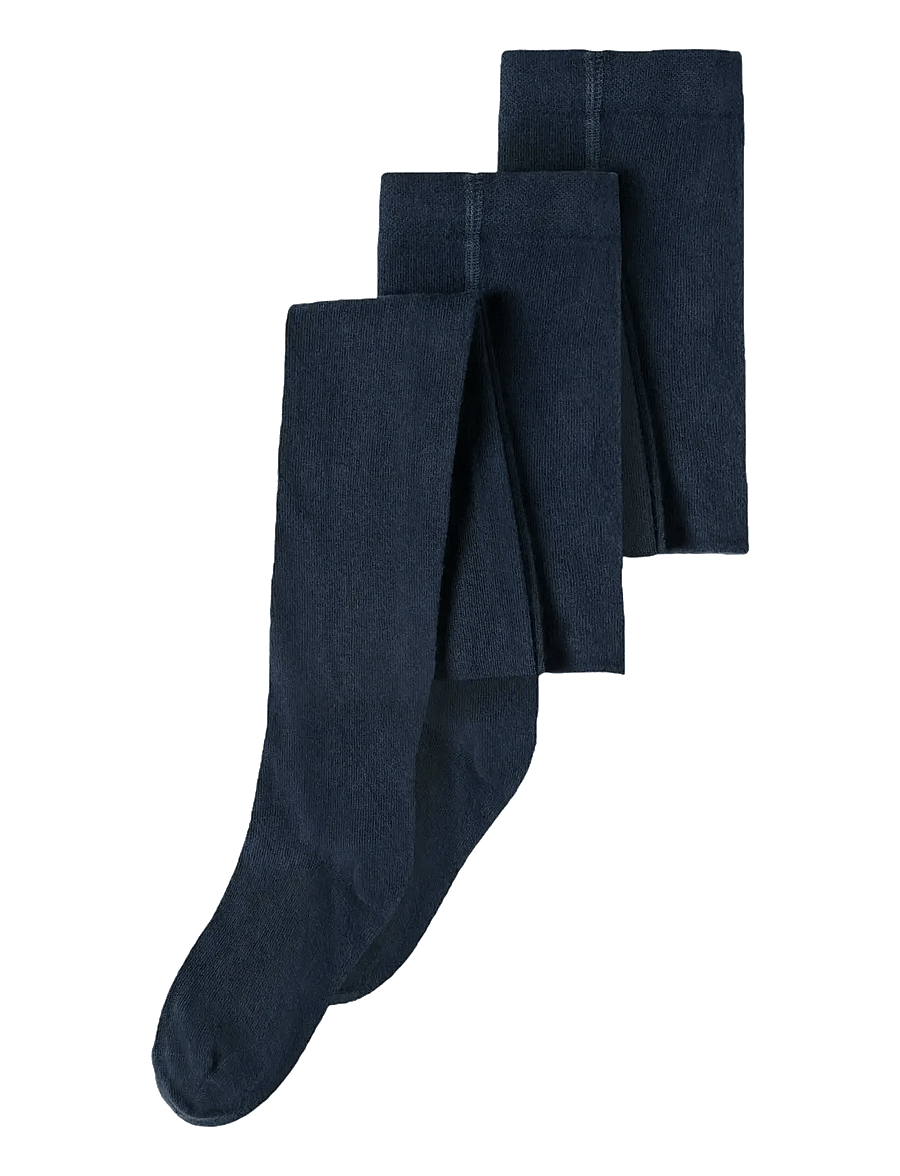 name it - NKNPANTYHOSE 2P SOLID NOOS - sukkpüksid - dark sapphire - 0
