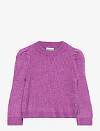 NMFRHIS LS  KNIT CAMP - IRIS ORCHID
