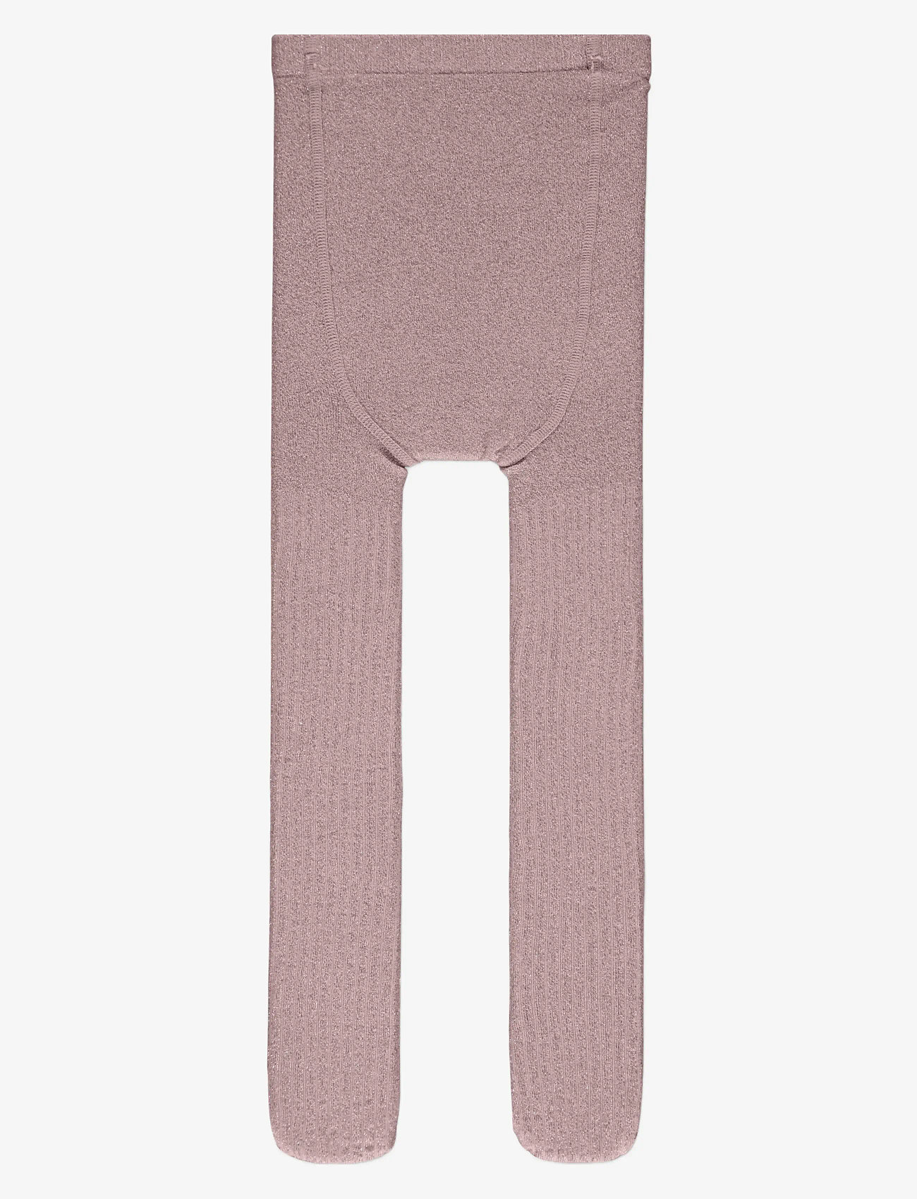 name it - NKFPANTYHOSE GLITTER RIB NOOS - strømpebukser - woodrose - 1