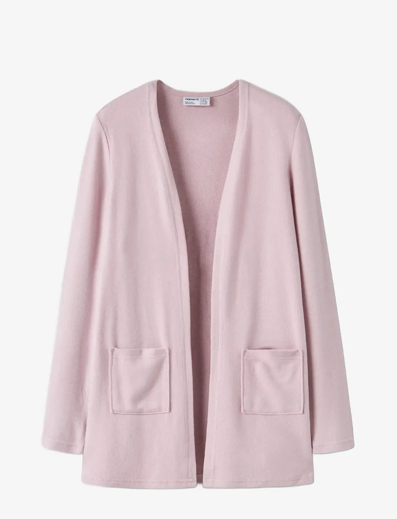 name it - NKFVICTI LS KNIT CARD L NOOS - cardigans - burnished lilac - 3