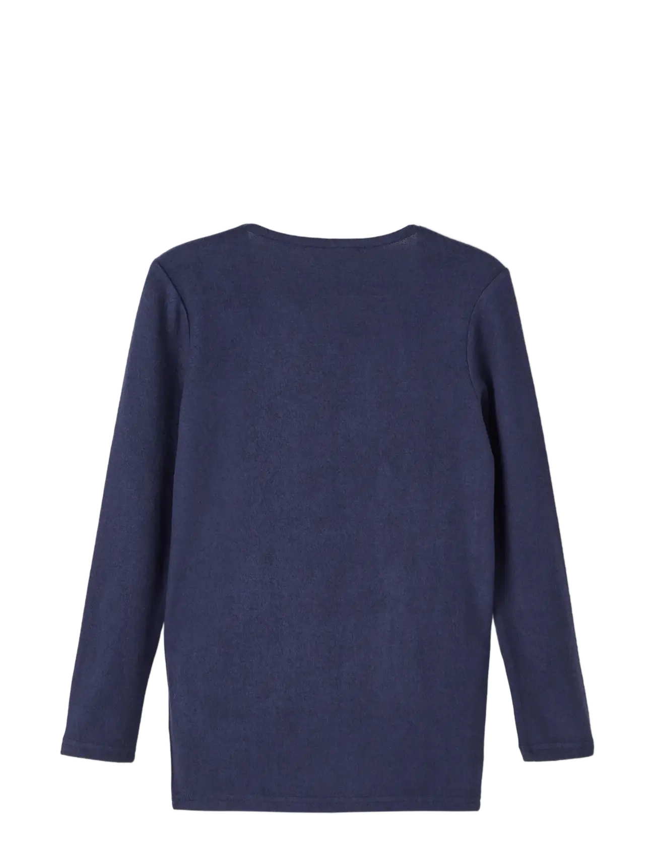 name it - NKFVICTI LS KNIT CARD L NOOS - koftor - dark sapphire - 3