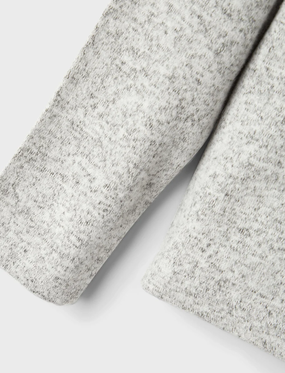 name it - NKFVICTI LS KNIT L NOOS - langærmede t-shirts - grey melange - 3