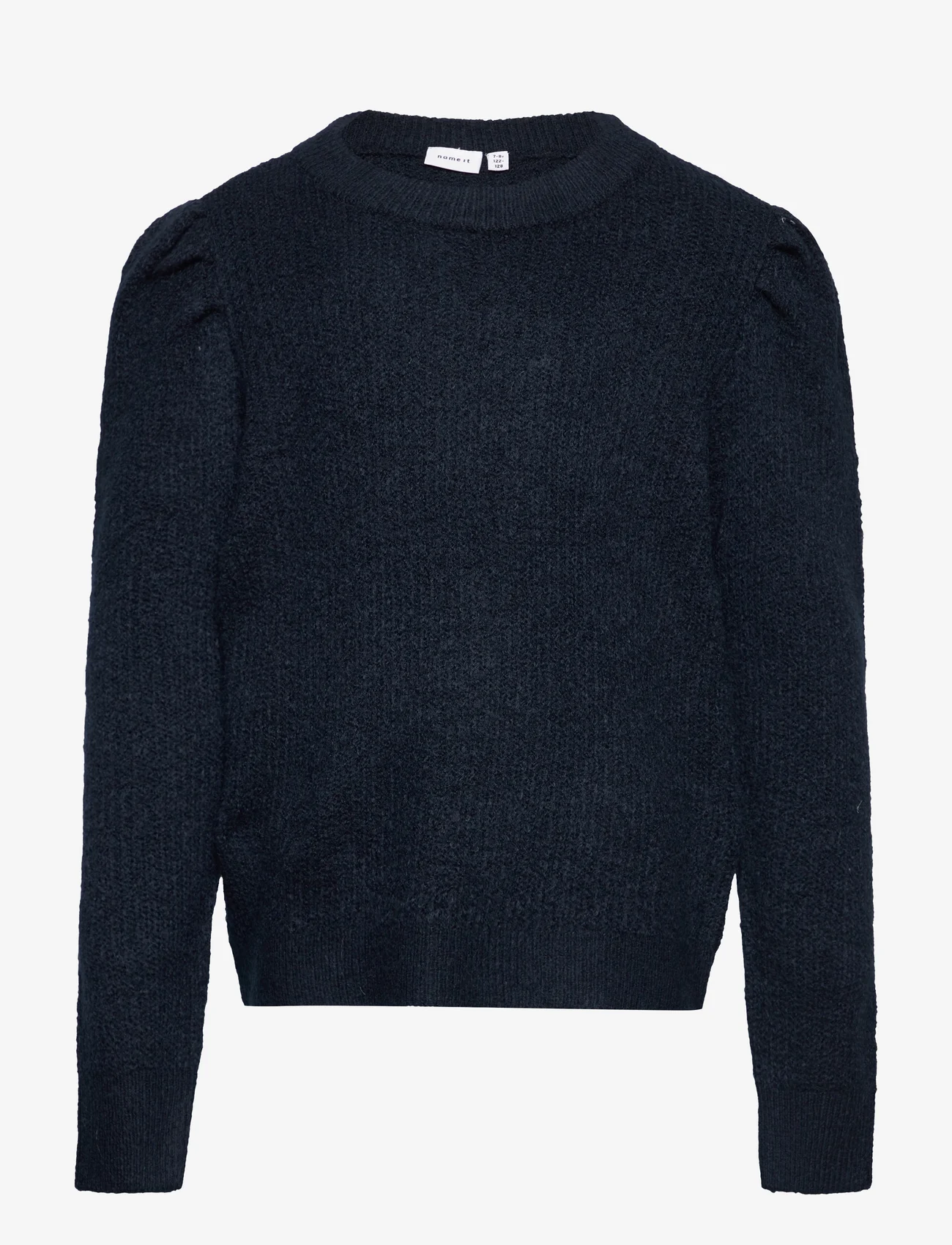 name it - NKFRHIS LS  KNIT CAMP - pullover - dark sapphire - 0