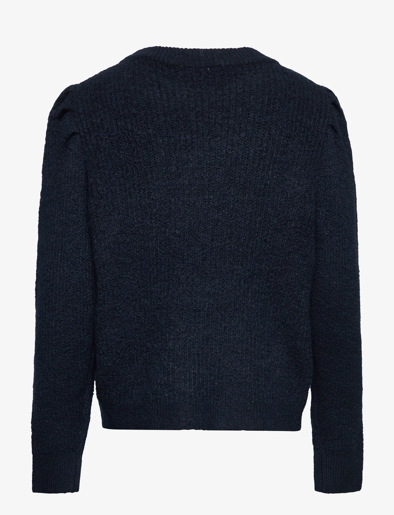 name it - NKFRHIS LS  KNIT CAMP - pullover - dark sapphire - 1
