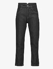 name it - NKFBELLA DNMATAMY HW ANCLE MOM PANT - regular jeans - black denim - 0