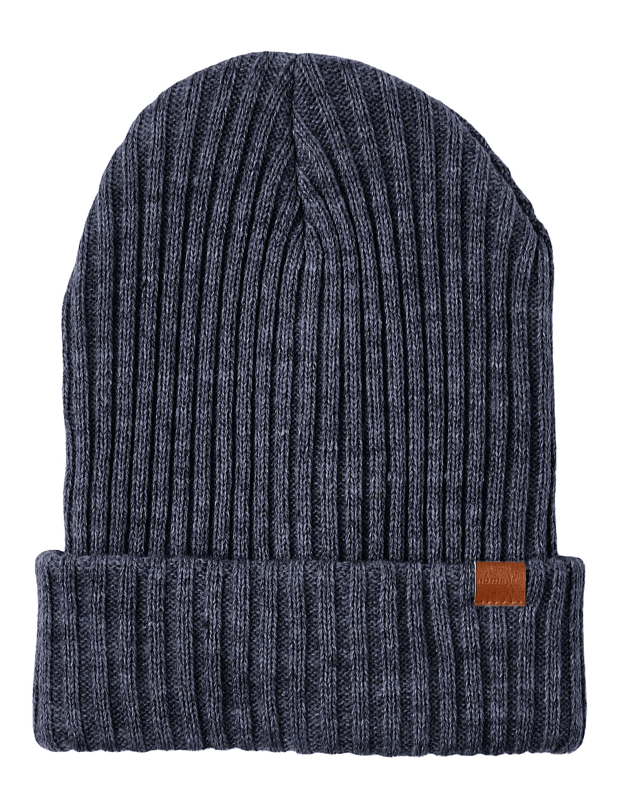 name it - NKNMILAN KNIT HAT2 NOOS - beanies - dark sapphire - 4