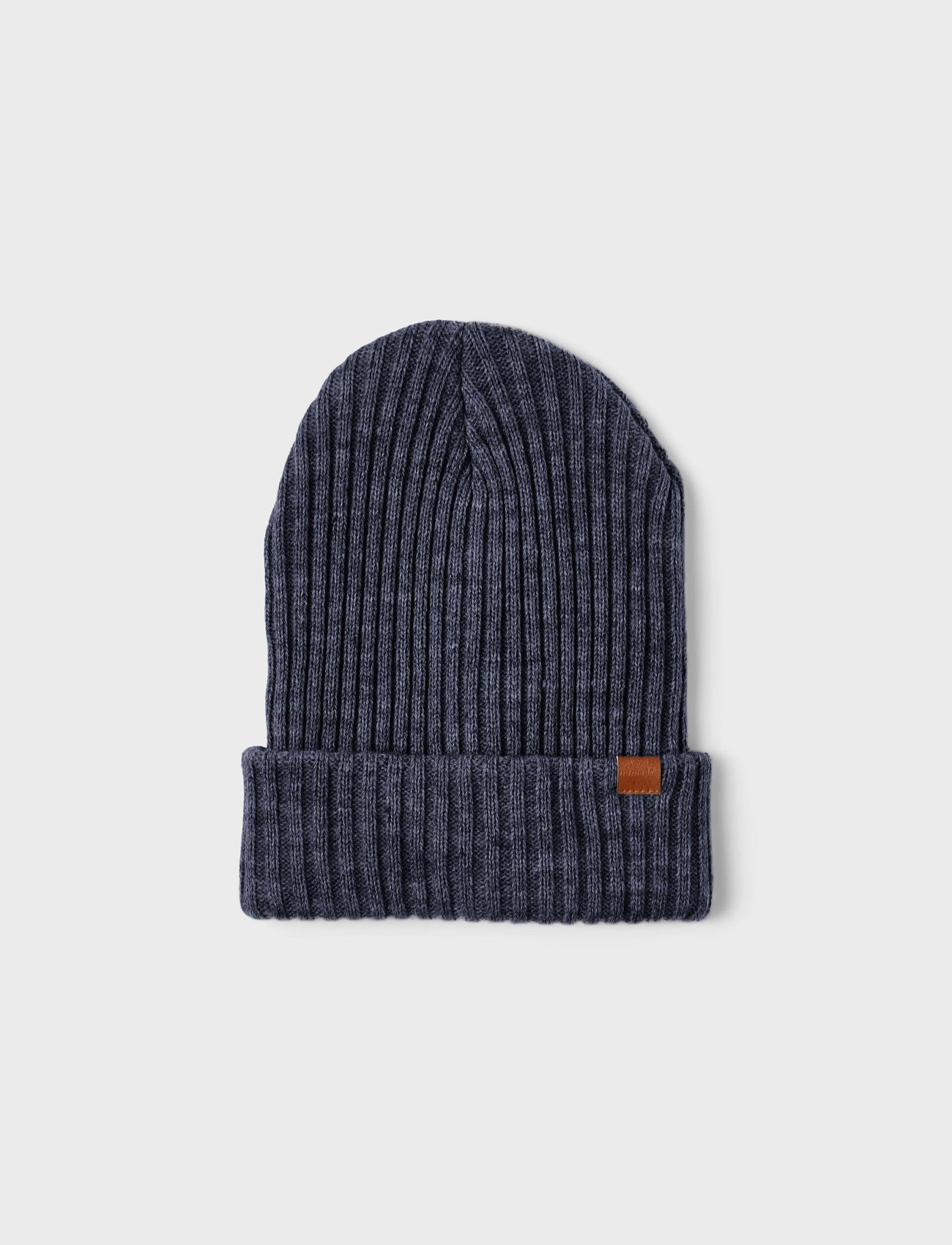 name it - NKNMILAN KNIT HAT2 - beanies - dark sapphire - 4