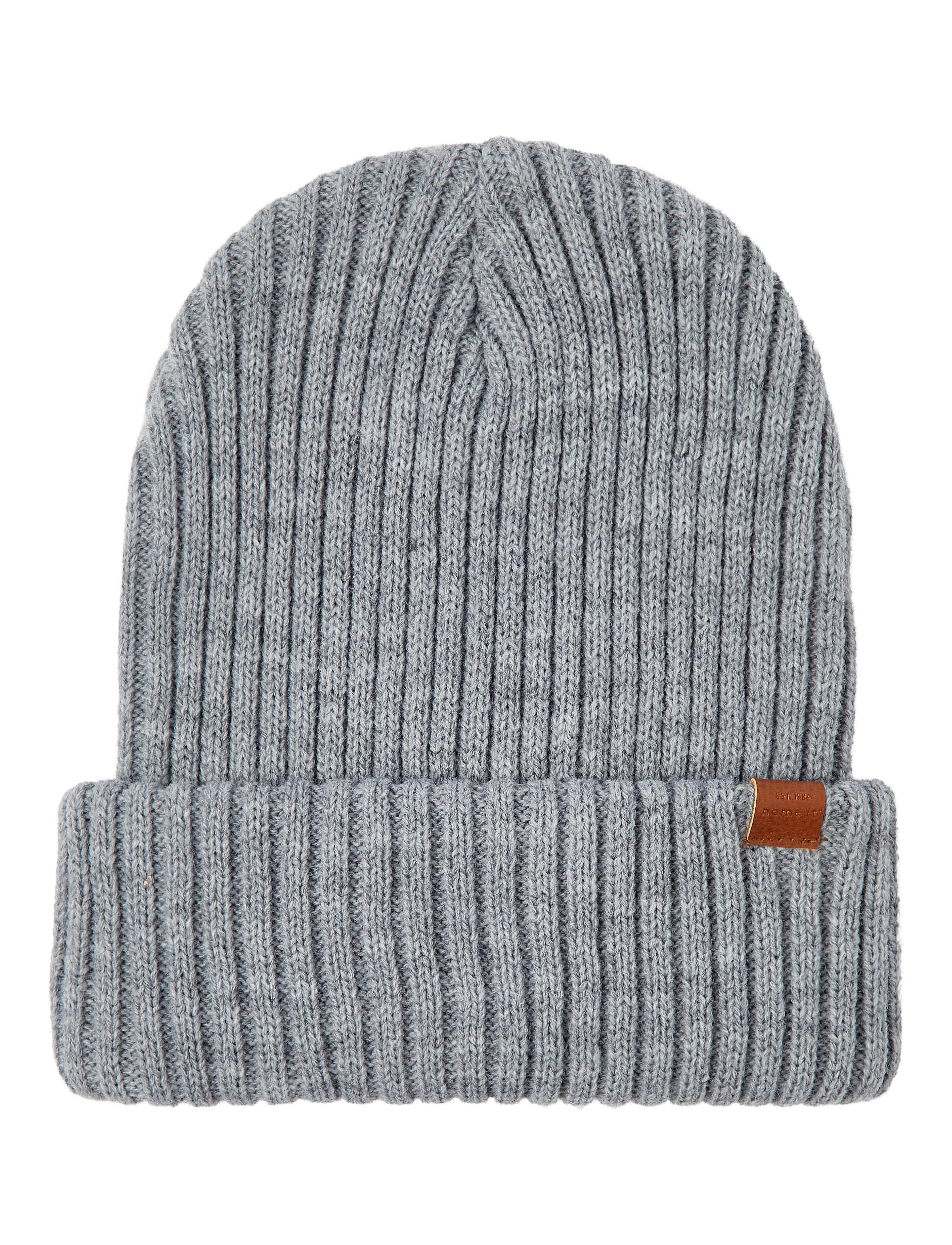 name it NKNMILAN KNIT HAT2 NOOS - Huer - GREY MELANGE / grey