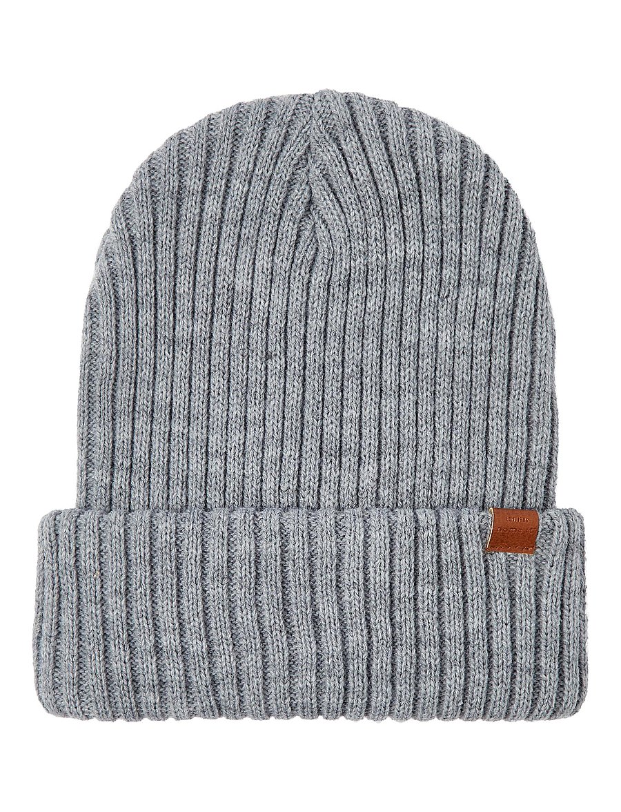 name it - NKNMILAN KNIT HAT2 NOOS - beanies - grey melange - 1
