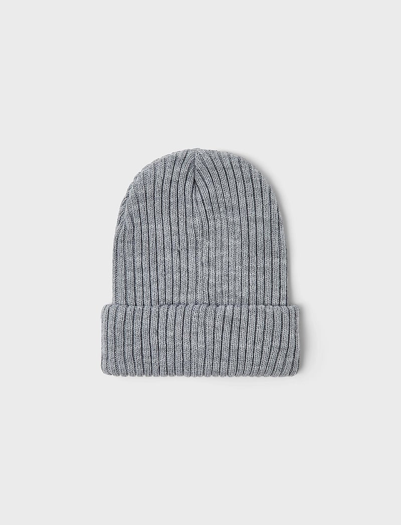 name it - NKNMILAN KNIT HAT2 NOOS - bonnet - grey melange - 2