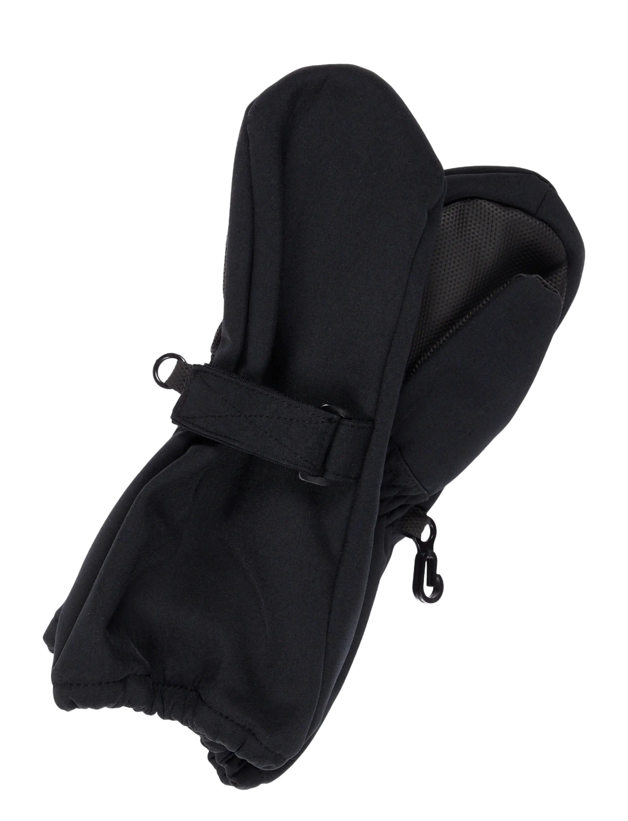 name it - NMNALFA MITTEN7 FO NOOS - regen-handschuhe - black - 2
