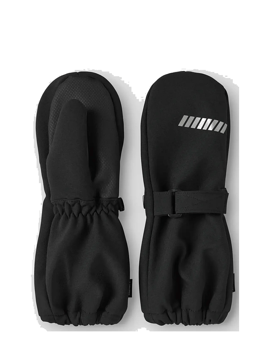 name it - NMNALFA MITTEN7 FO NOOS - regen-handschuhe - black - 3