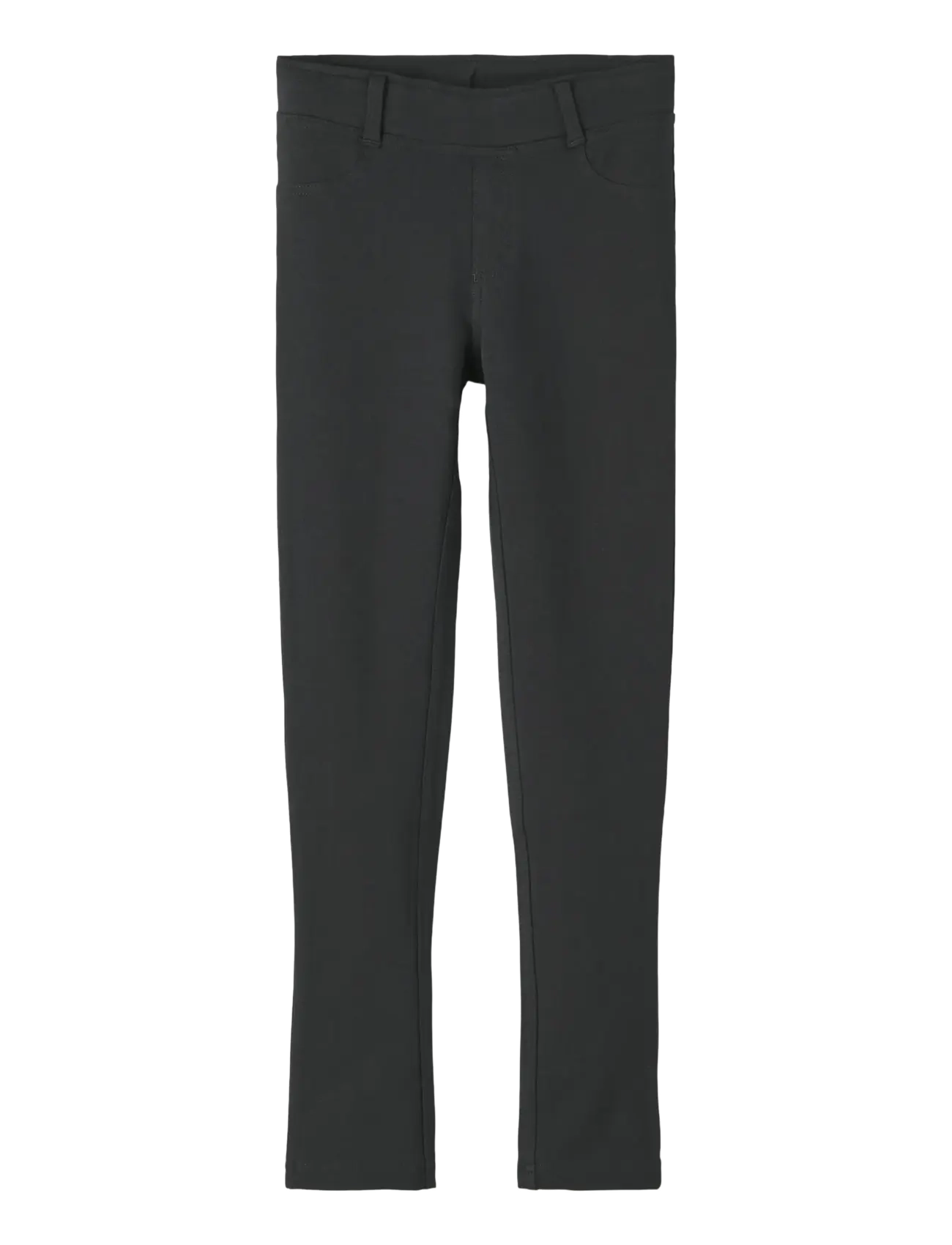 name it NKFJAVI SOLID SWE LEGGING UNB N NOOS - Põhitooted - BLACK / black
