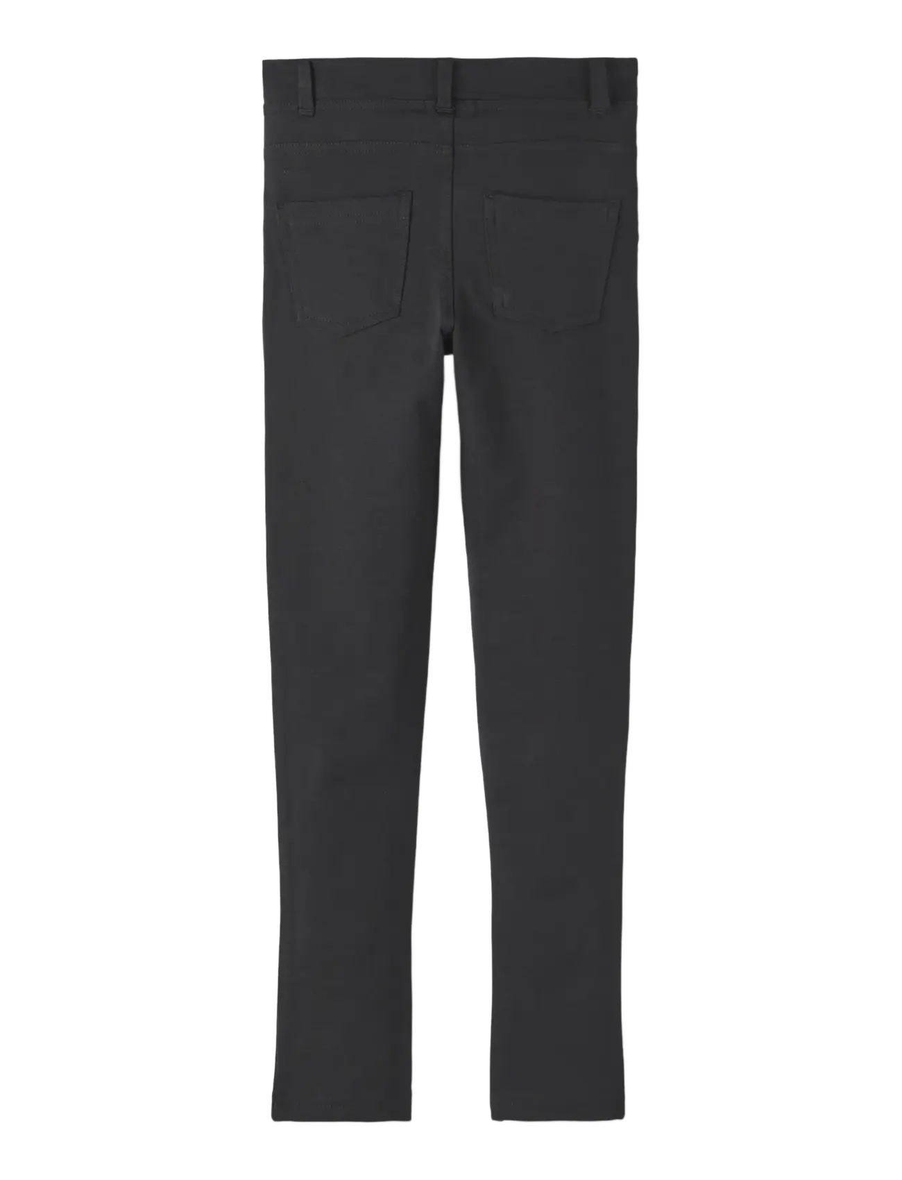 name it - NKFJAVI SOLID SWE LEGGING UNB N NOOS - leggings - black - 2