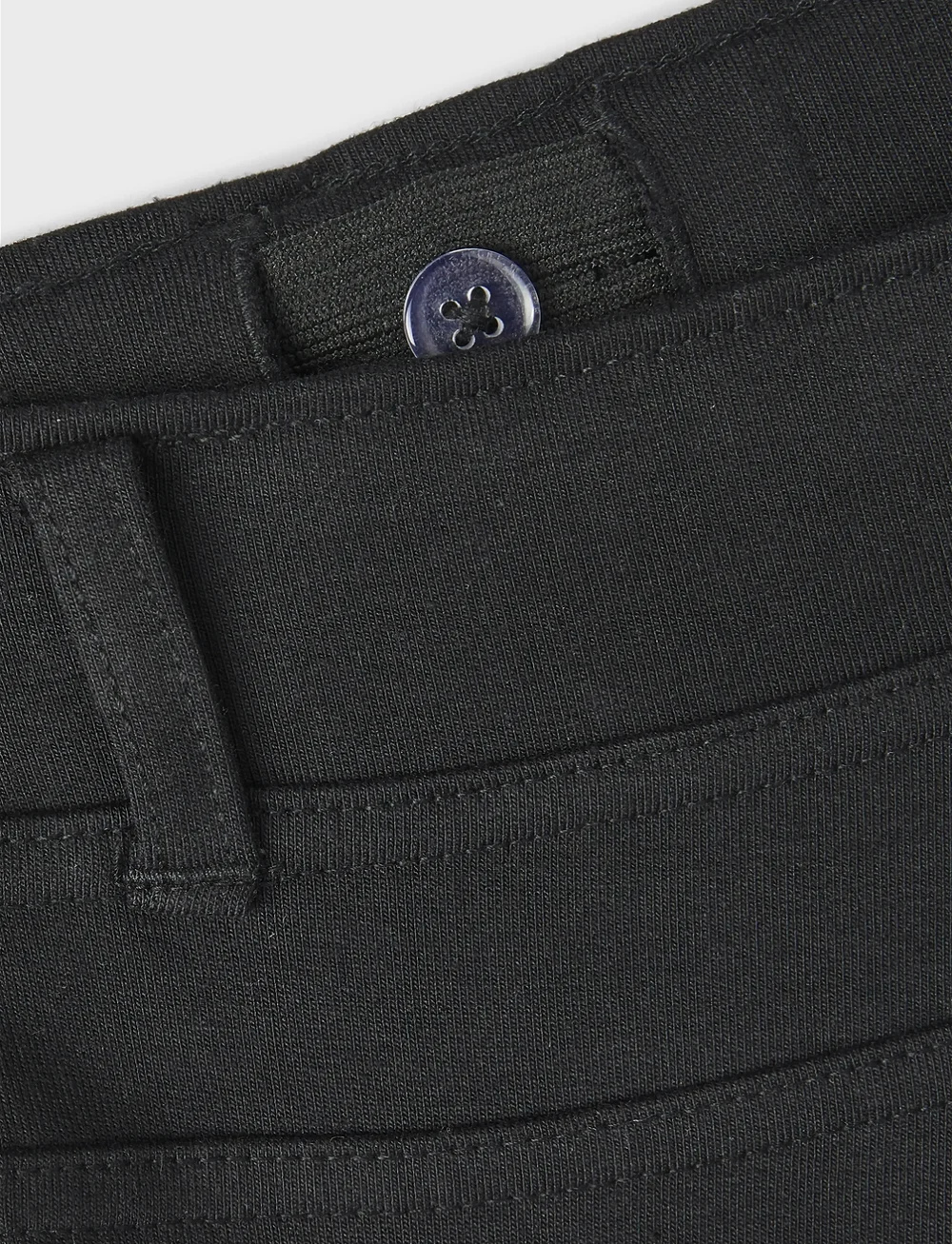 name it - NKFJAVI SOLID SWE LEGGING UNB N NOOS - leggings - black - 5