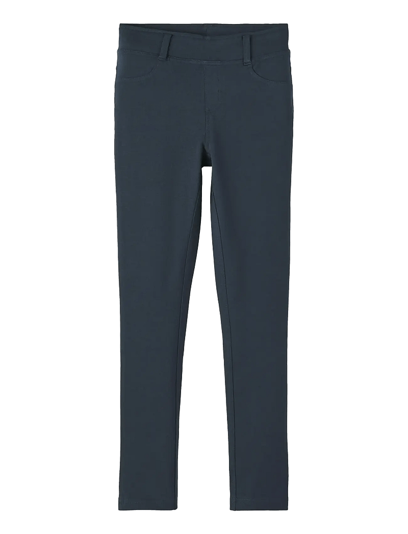 name it - NKFJAVI SOLID SWE LEGGING UNB N NOOS - leggings - dark sapphire - 1