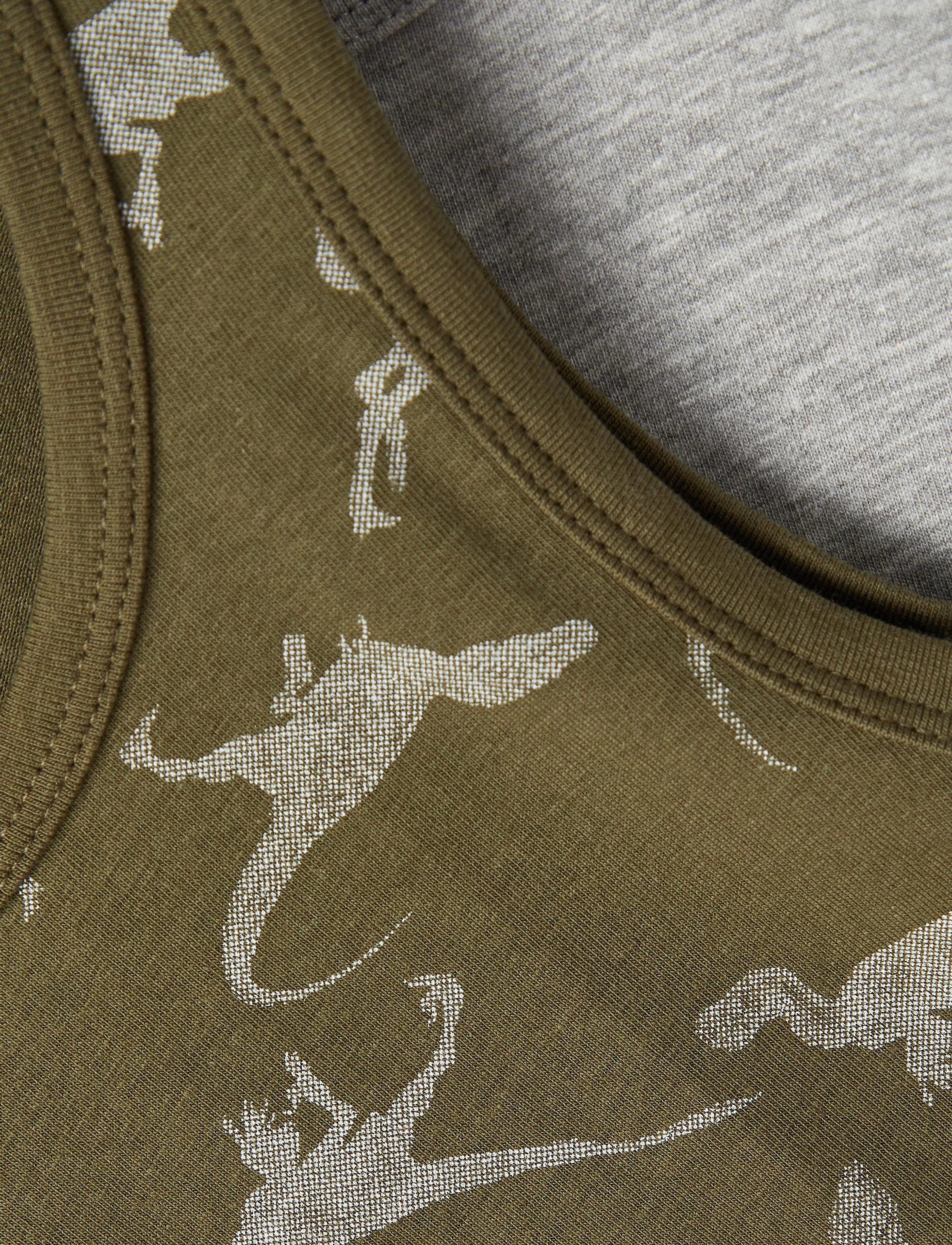 name it - NKMTANK TOP 2P OLIVE NIGHT DINO - olive night - 3