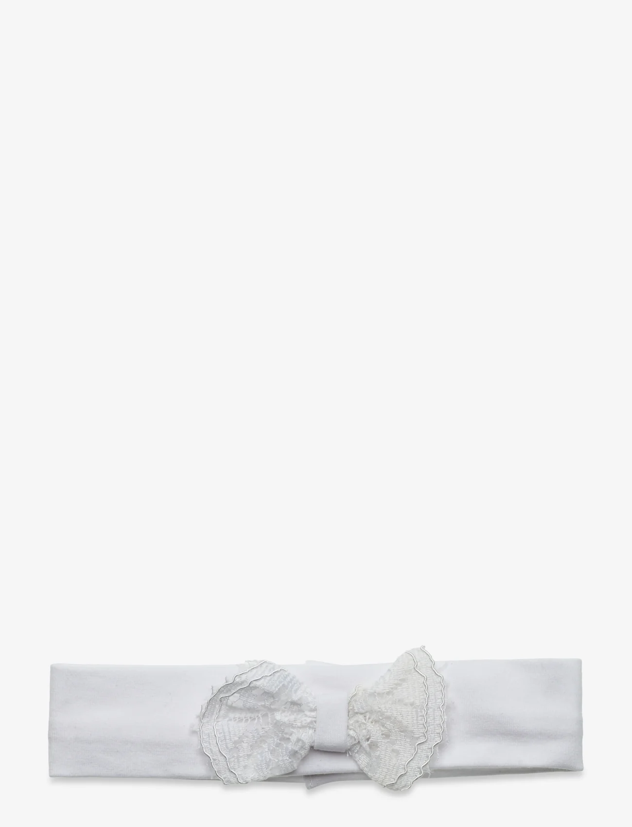 name it - NBFNIKOL HEADBAND - haarbanden - bright white - 0