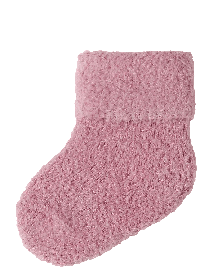 name it - NBFOLLI TERRY FLUFFY SOCK - sokid - lilas - 0