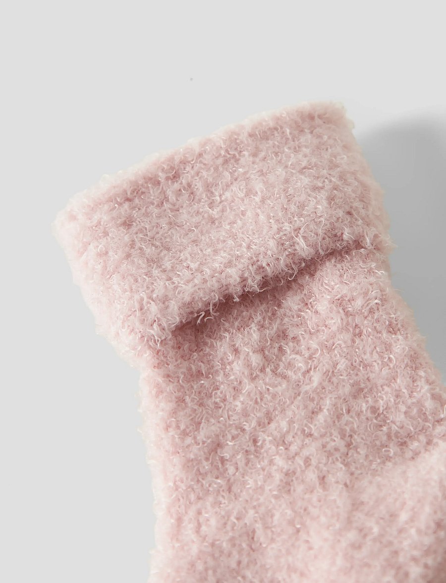 name it - NBFOLLI TERRY FLUFFY SOCK - strümpfe - lotus - 2