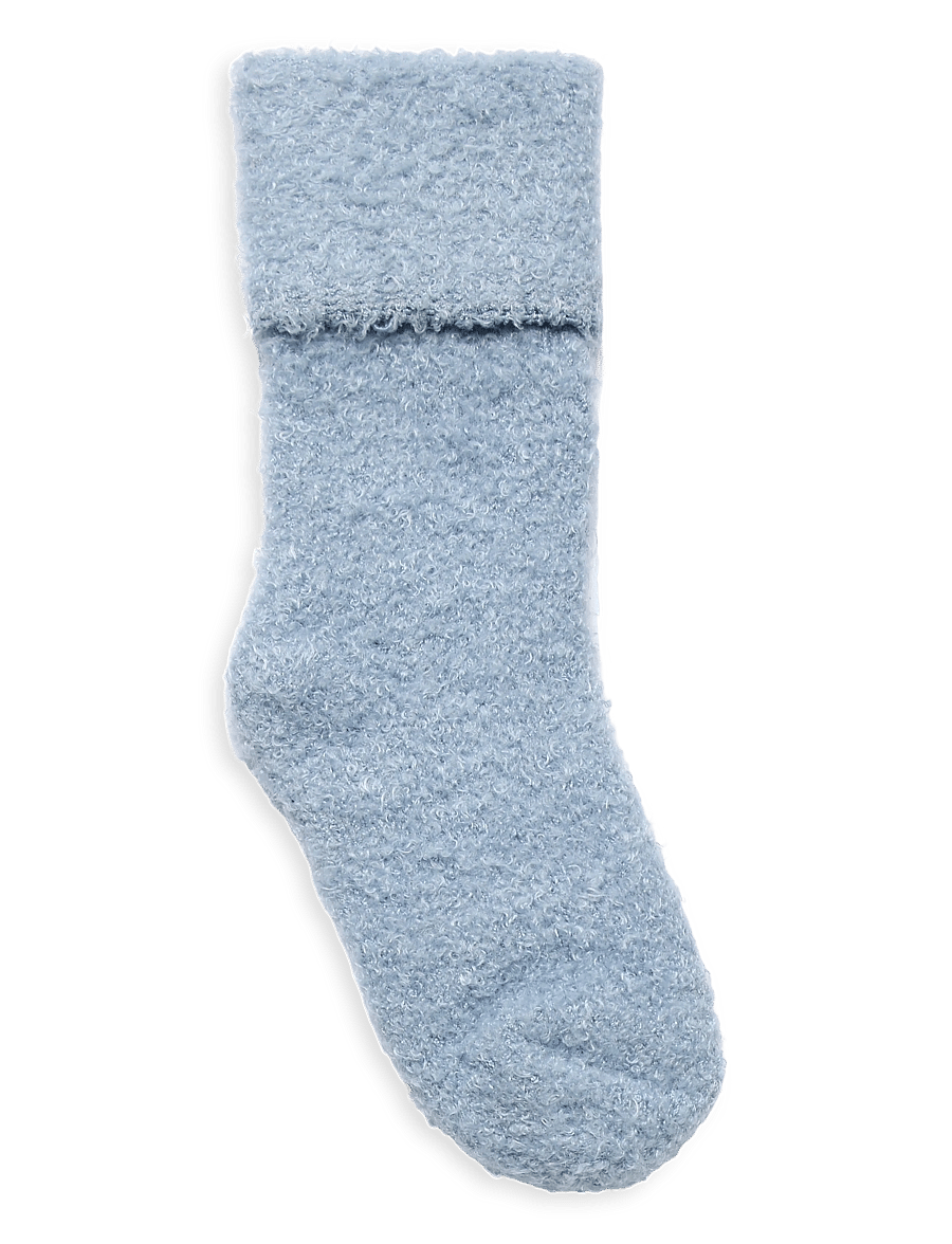 name it - NBMOLLO TERRY FLUFFY SOCK - strümpfe - ashley blue - 1