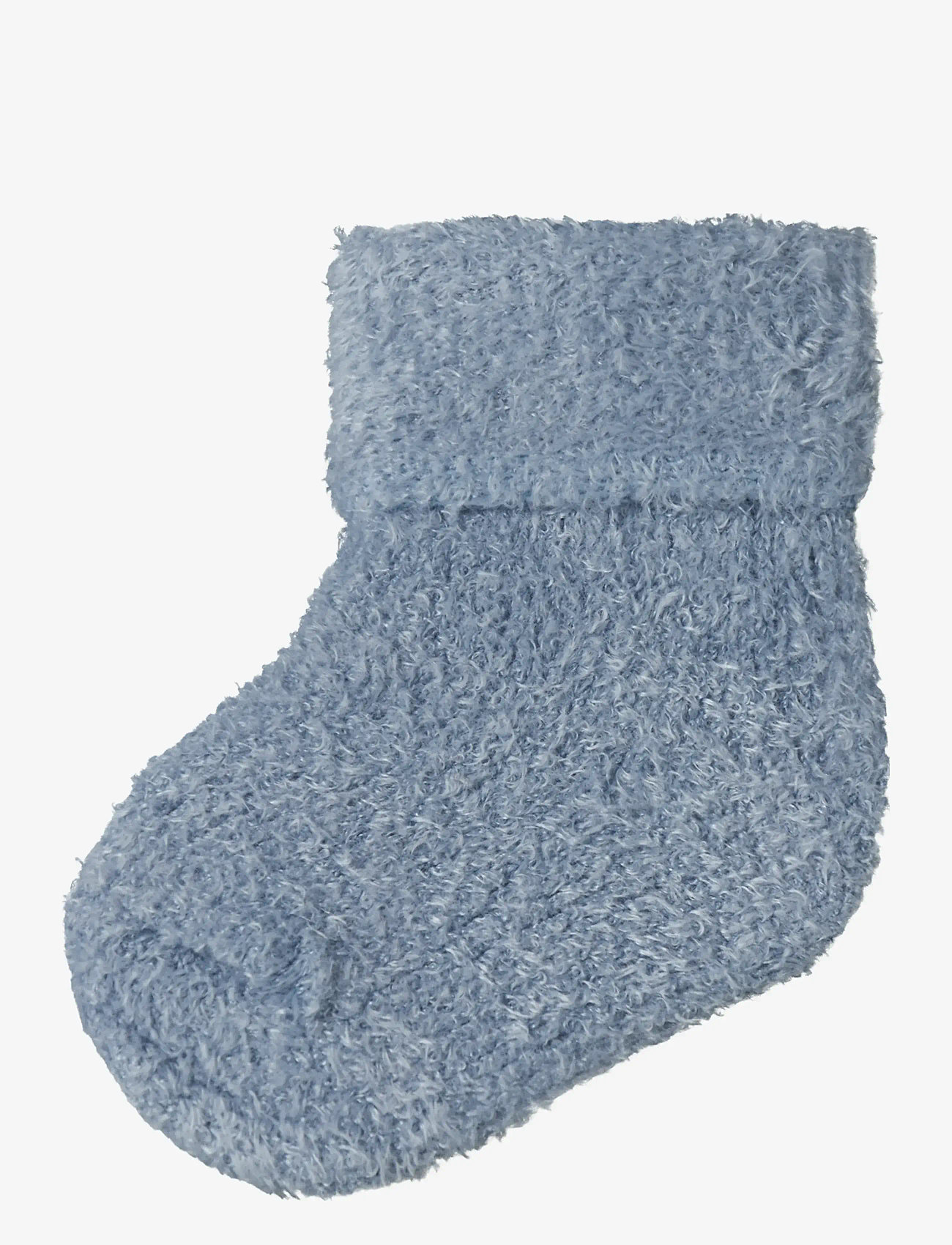 name it - NBMOLLO TERRY FLUFFY SOCK - herbstliche kleidung - dusty blue - 0