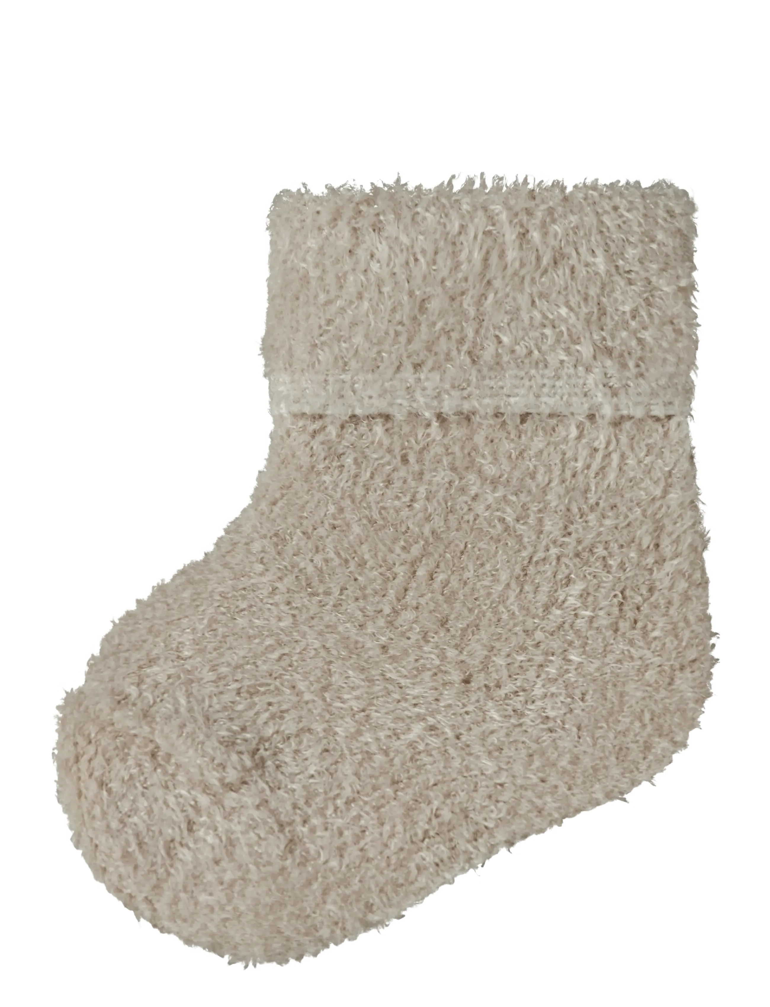 name it NBMOLLO TERRY FLUFFY SOCK - Riided - PEYOTE / beige