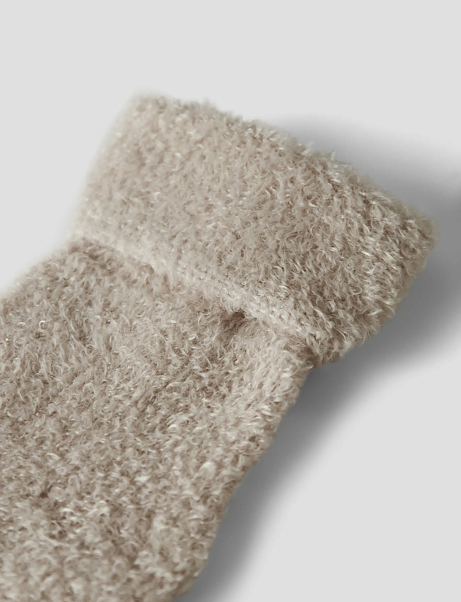 name it - NBMOLLO TERRY FLUFFY SOCK - sokid - peyote - 2