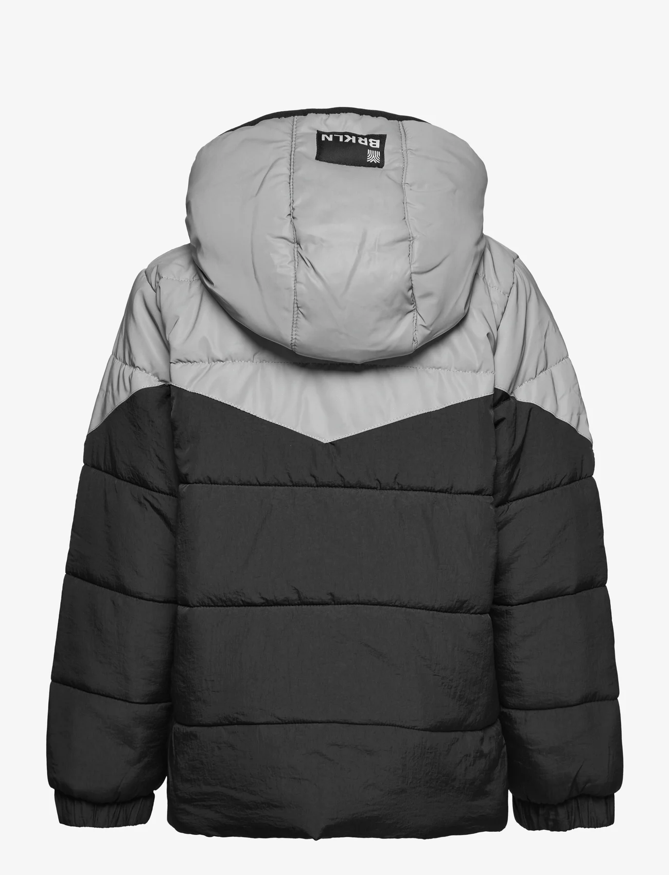 name it - NKNMELVIN REFLECTIVE PUFFER JACKET - puffer & padded - black - 1