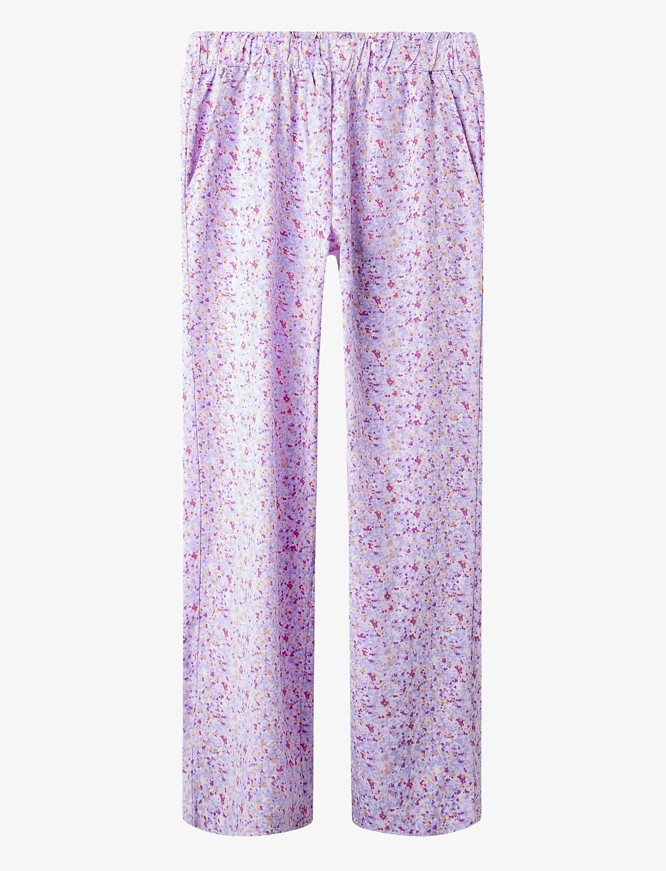 name it - NKFVINAYA 7/8 WIDE PANT - bukser - orchid bloom - 1
