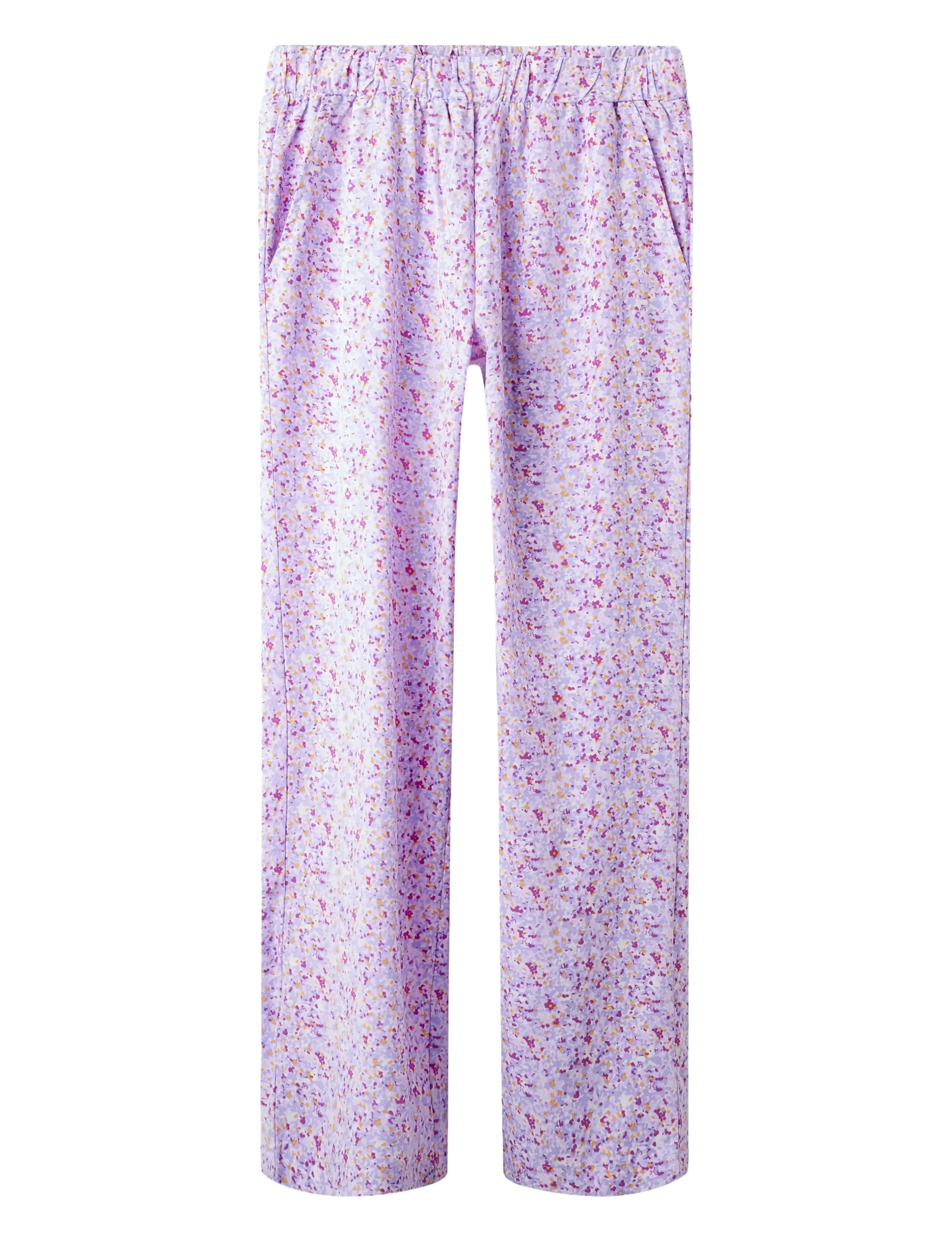 name it NKFVINAYA 7/8 WIDE PANT - Püksid - ORCHID BLOOM / purple