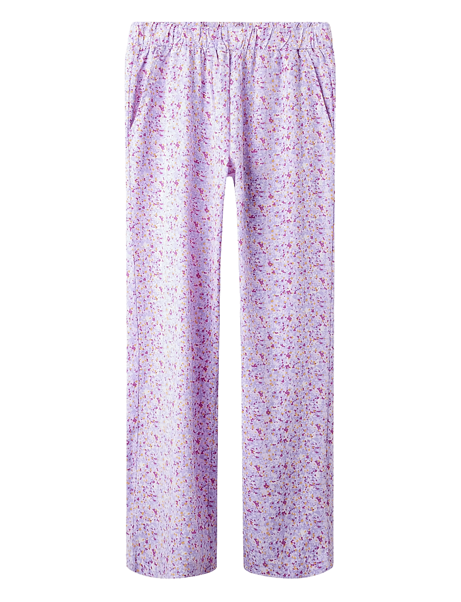 name it - NKFVINAYA 7/8 WIDE PANT - bukser - orchid bloom - 1