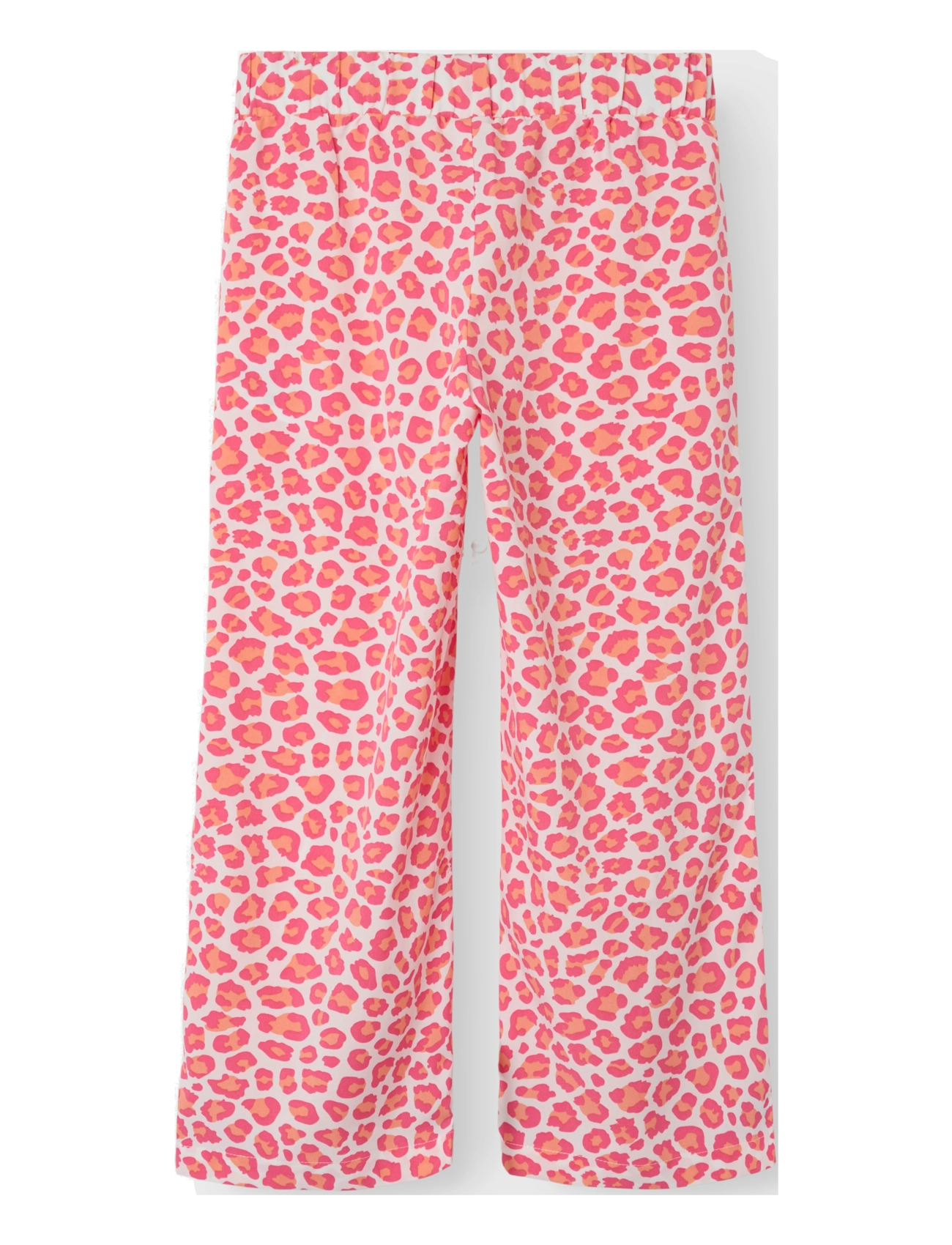 name it - NKFVINAYA 7/8 WIDE PANT - verslaðu eftir aldri - papaya punch - 1