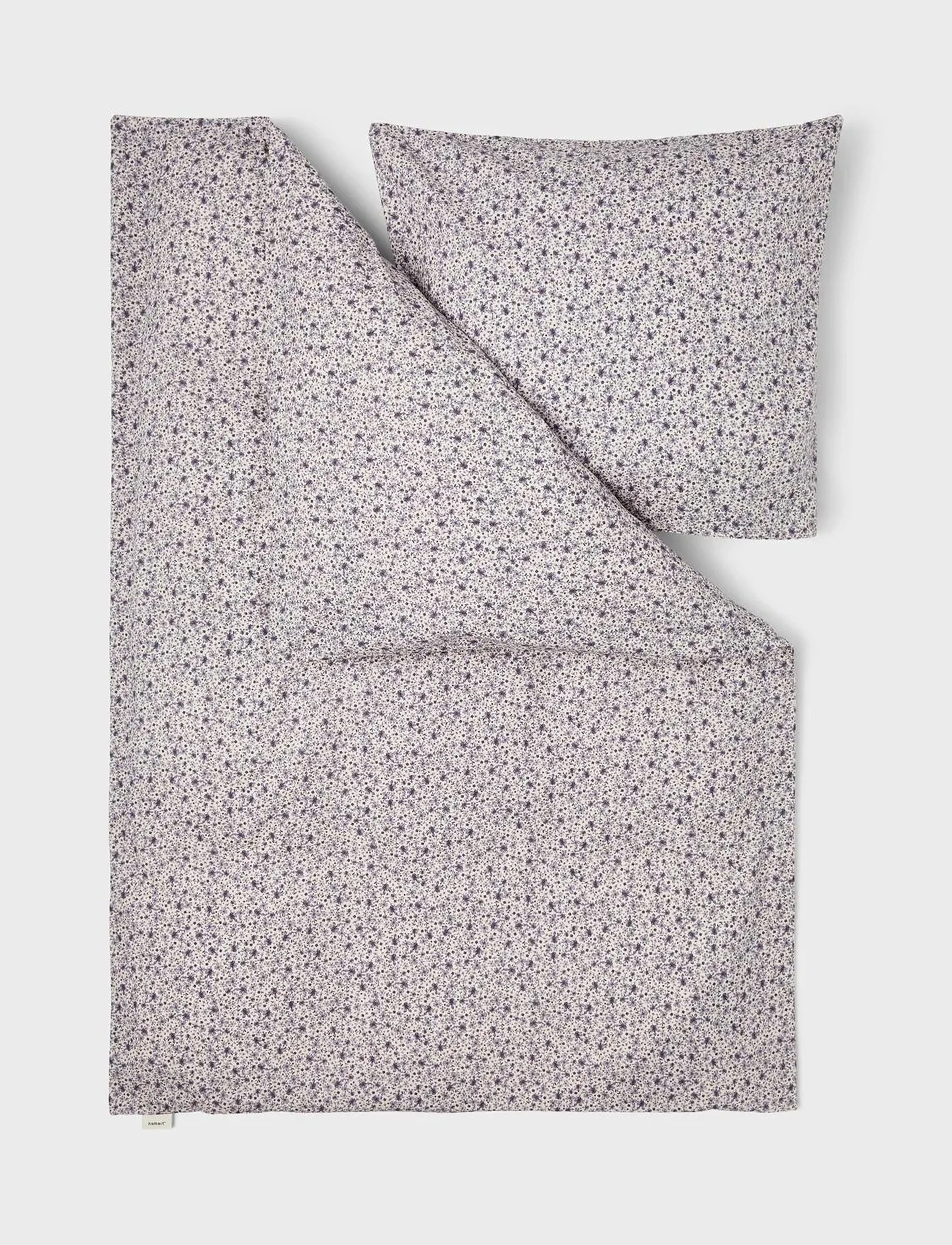 name it - NMNNUUNU BED LINEN - bettwäsche - crystal gray - 2