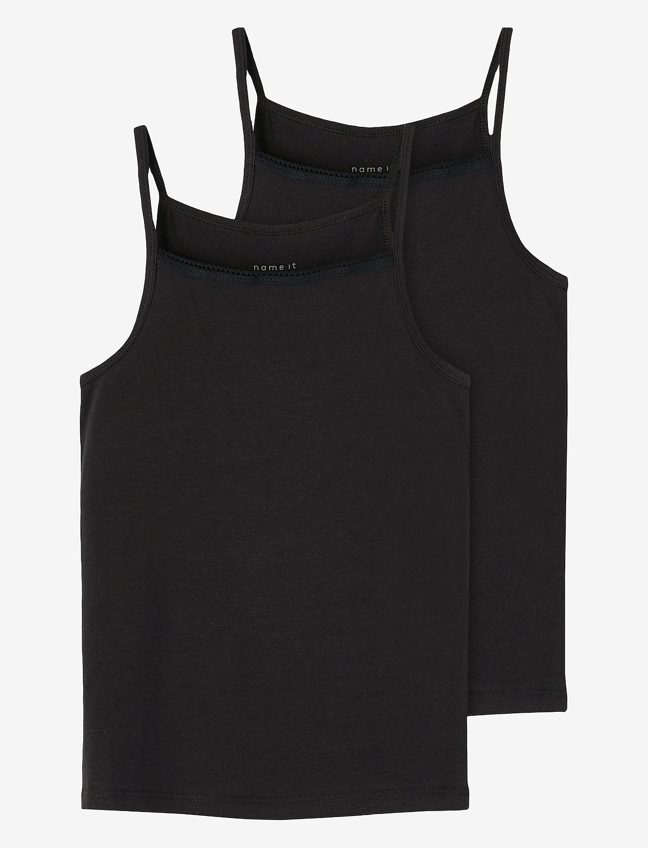 name it - NKFSTRAP TOP 2P NOOS - efterårstøj - black - 0