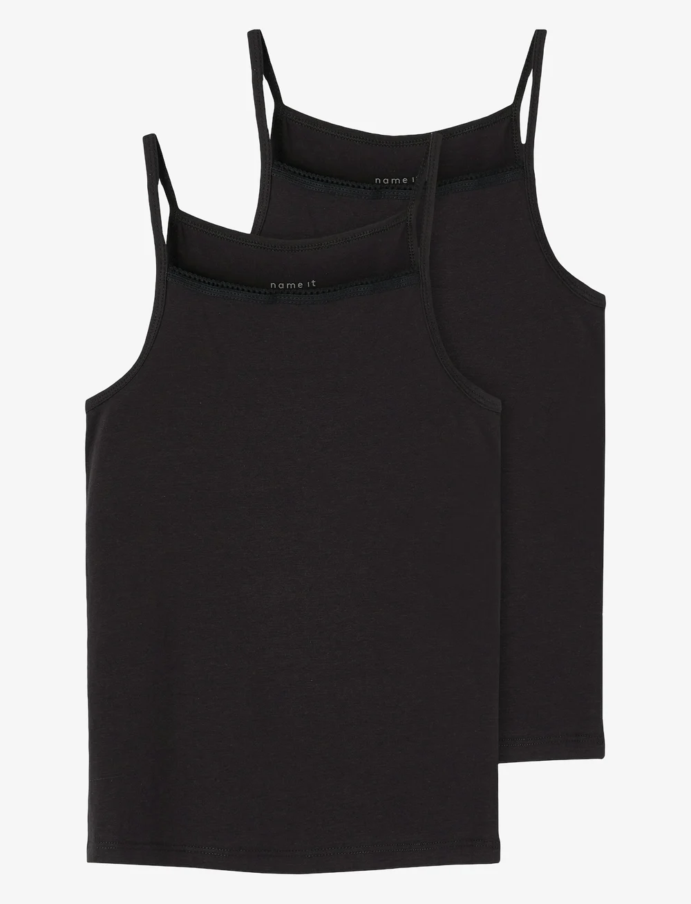 name it - NKFSTRAP TOP 2P - tops - black - 1