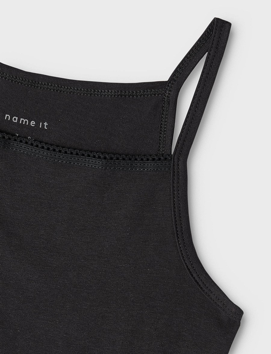 name it - NKFSTRAP TOP 2P NOOS - alustopit - black - 4
