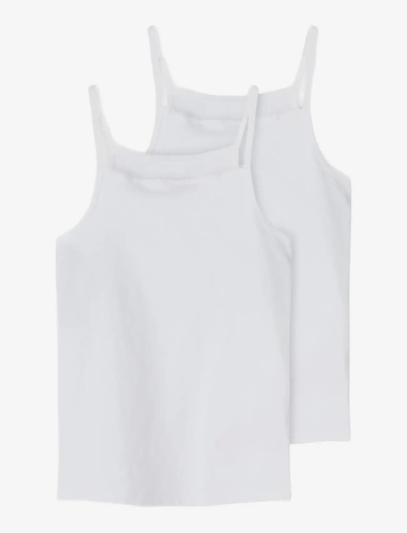 name it - NKFSTRAP TOP 2P NOOS - toppar - bright white - 1